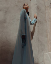 Load image into Gallery viewer, Blue Garden Dress in Powder Blue