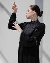 Load image into Gallery viewer, Jacket Collar Abaya
