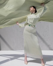 Load image into Gallery viewer, Matcha Pleated Dress