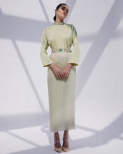 Load image into Gallery viewer, Matcha Pleated Dress