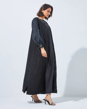 Load image into Gallery viewer, Day to Night Black Abaya