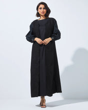 Load image into Gallery viewer, Day to Night Black Abaya