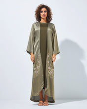 Load image into Gallery viewer, Party Abaya in Golden Color