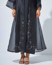 Load image into Gallery viewer, Sheer Festive Abaya
