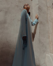 Load image into Gallery viewer, Blue Garden Dress in Powder Blue
